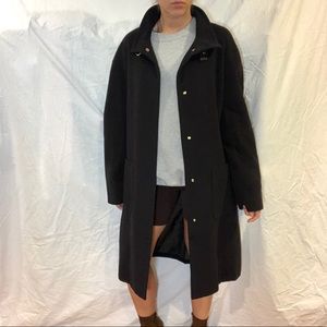 LES COPAINS WOOL CASHMERE BLEND COAT